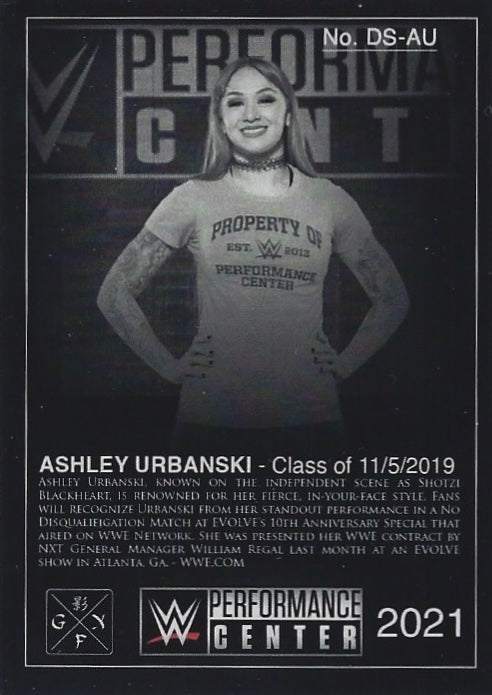 Ashley Urbanski / Shotzi Blackheart – Class of 11/5/2019