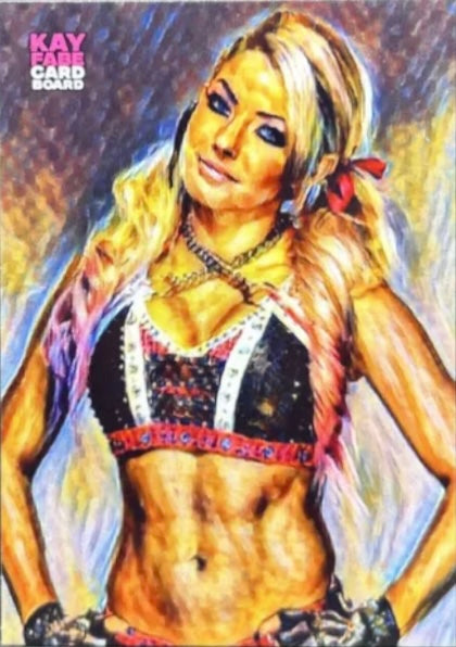 Alexa Bliss trading card PW Catalog