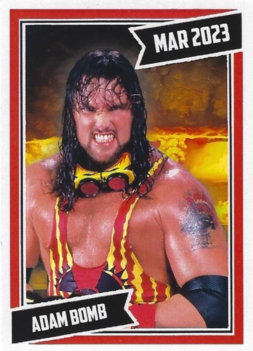 Adam Bomb trading card PW Catalog