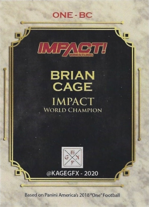 Brian Cage – Impact World Champion