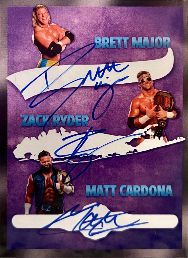 Brett Major / Zack Ryder / Matt Cardona