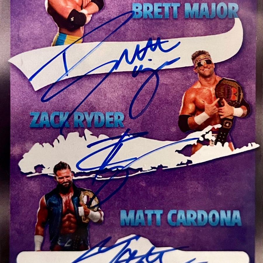 Brett Major / Zack Ryder / Matt Cardona