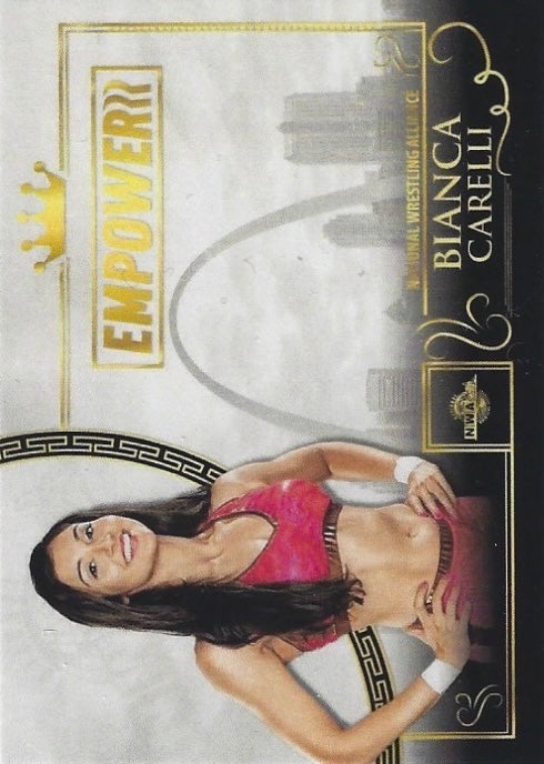 Bianca Carelli trading card PW Catalog