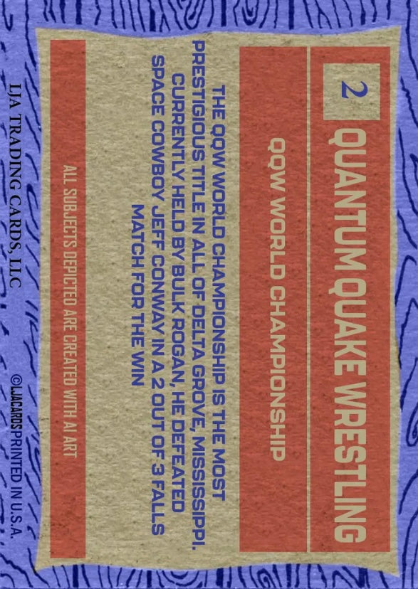The World Championship trading card PW Catalog