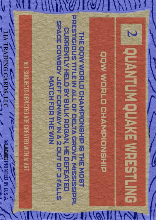 The World Championship trading card PW Catalog