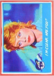 I’M Clear, Are You? trading card PW Catalog