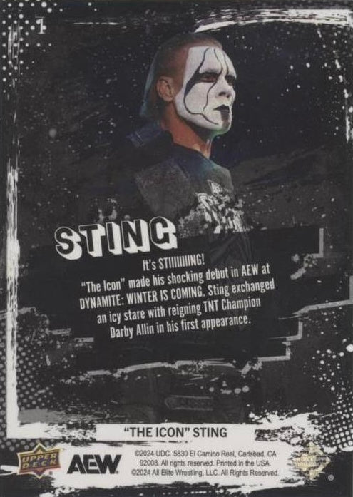12/2/20 – “the Icon” Sting Made HIS Stunning Debut in AEW at Winter IS Coming