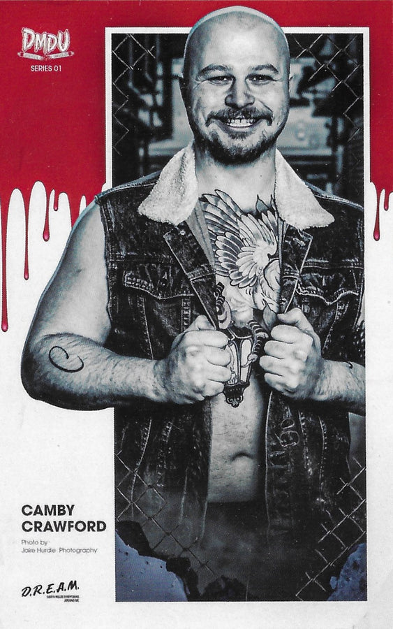 Camby Crawford trading card PW Catalog