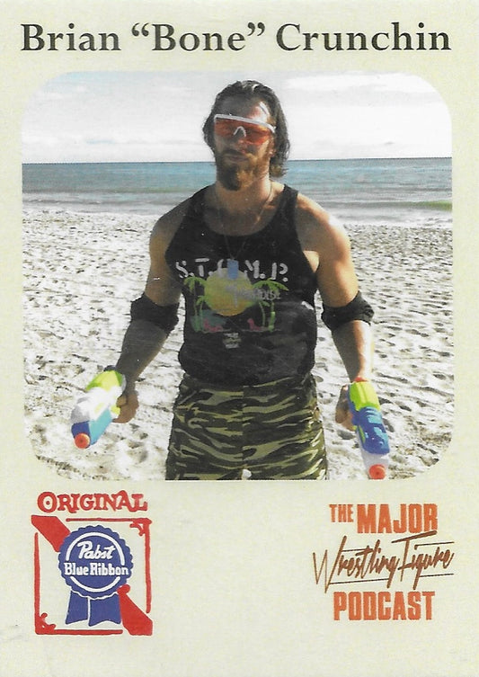 Brian “Bone” Crunchin trading card PW Catalog