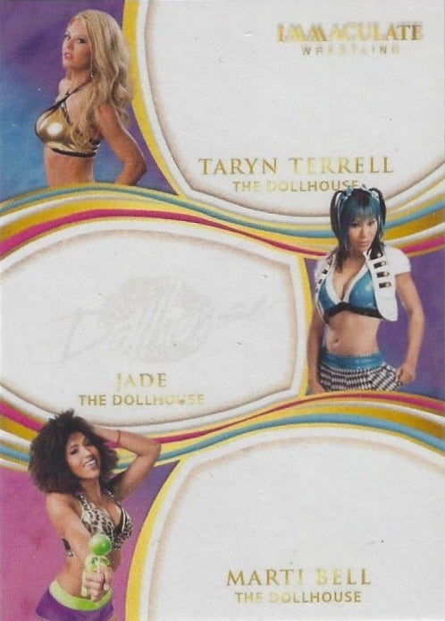 The Dollhouse – Taryn Terrell / Jade / Marti Belle trading card PW Catalog