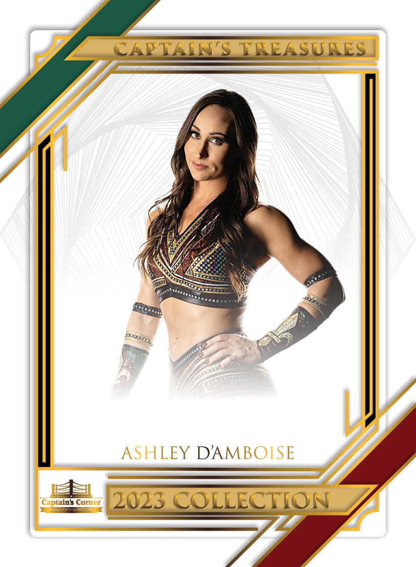 Ashley D’amboise trading card PW Catalog