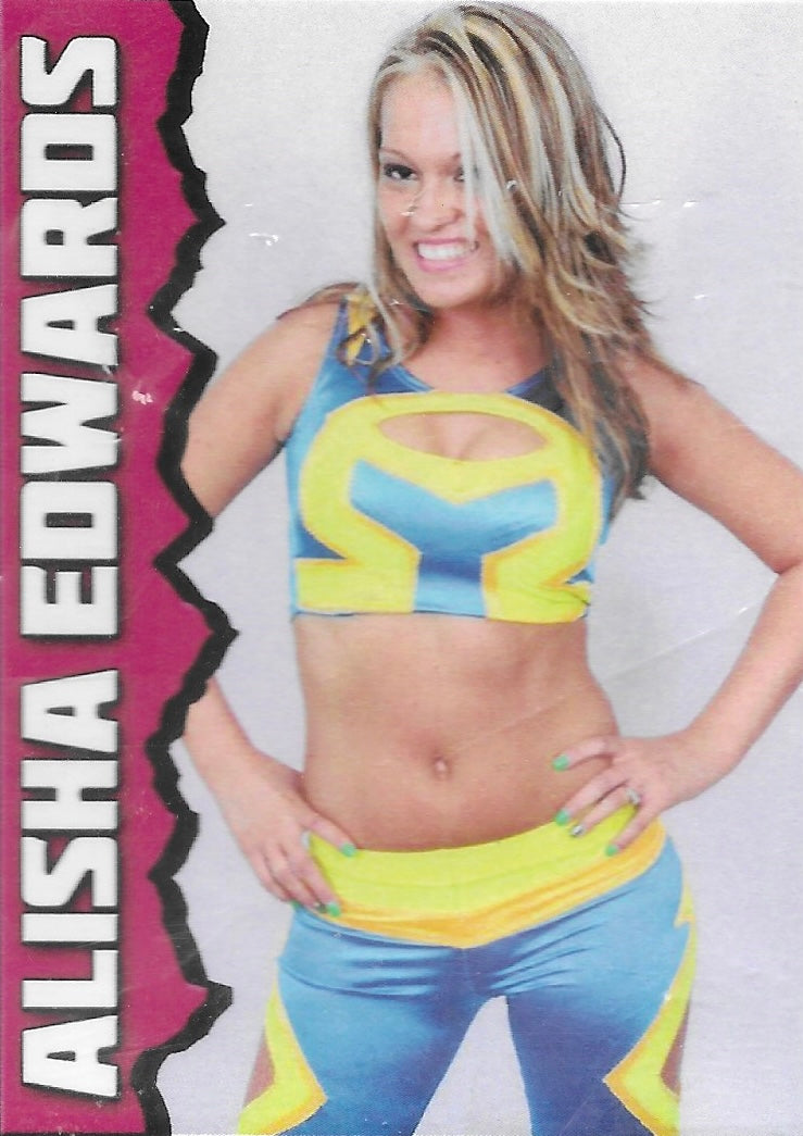 Alisha Edwards trading card PW Catalog