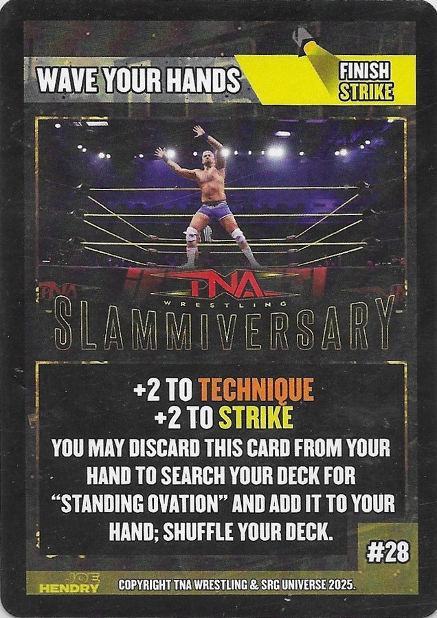 Finish Strike: Wave Your Hands