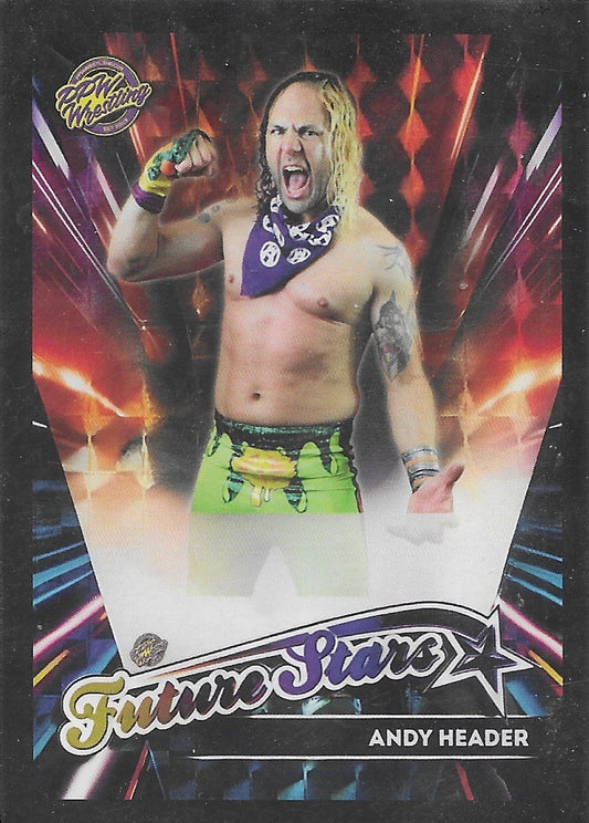 Andy Header trading card PW Catalog