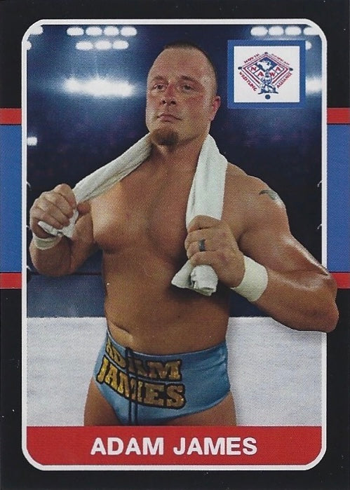 Adam James trading card PW Catalog