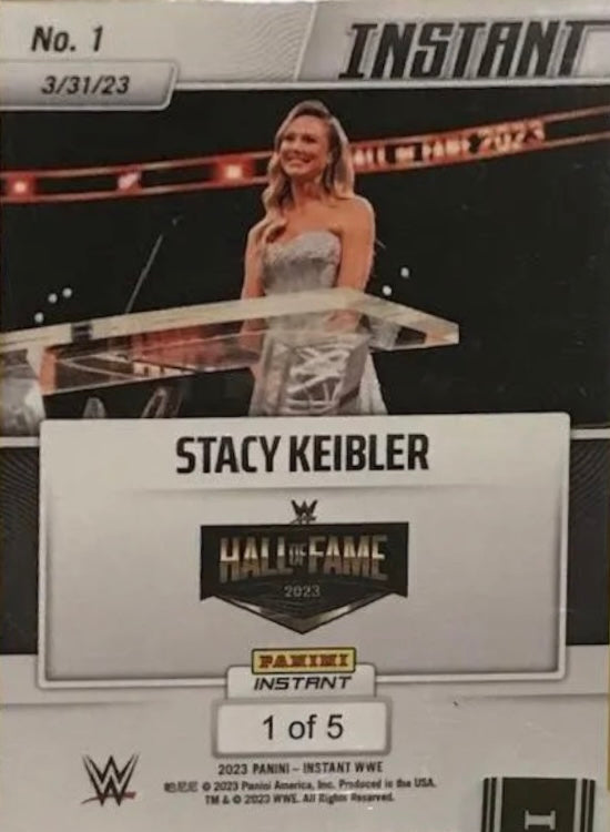 Stacy Keibler – WWE Hall of Fame Class of 2023 trading card PW Catalog