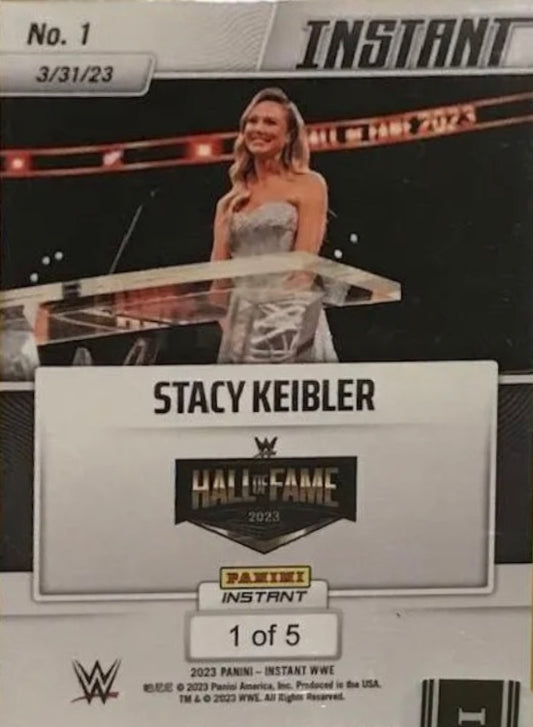 Stacy Keibler – WWE Hall of Fame Class of 2023 trading card PW Catalog