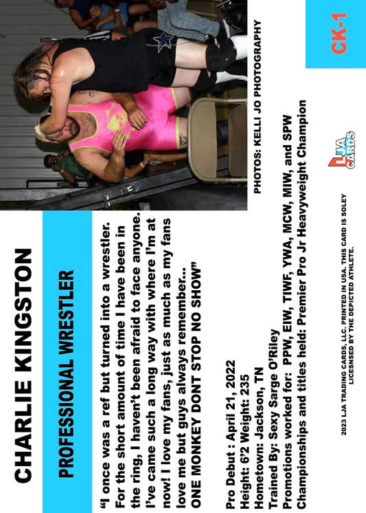 Charlie Kingston Trading Card PWcatalog