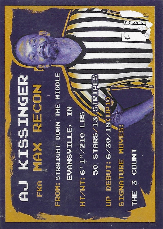 AJ Kissinger trading card PW Catalog