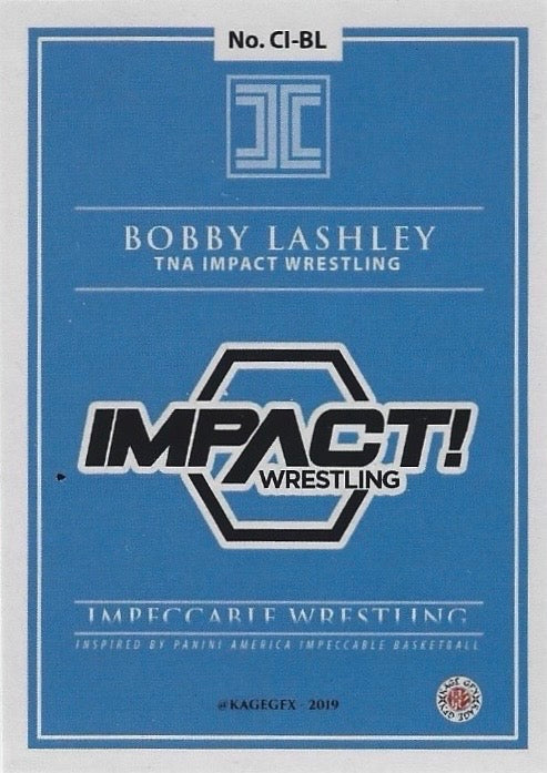 Bobby Lashley – TNA World Heavyweight Champion Trading Card PWcatalog