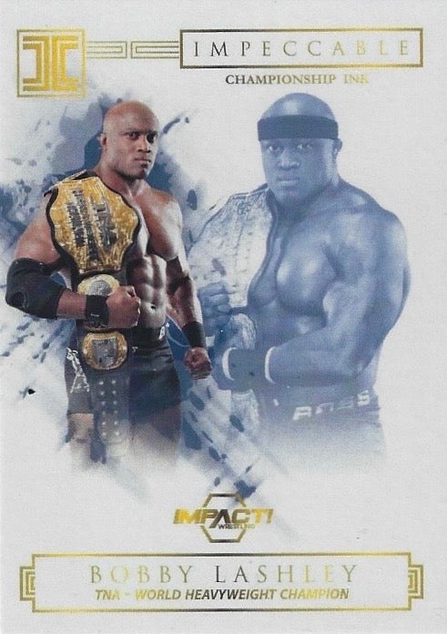 Bobby Lashley – TNA World Heavyweight Champion Trading Card PWcatalog
