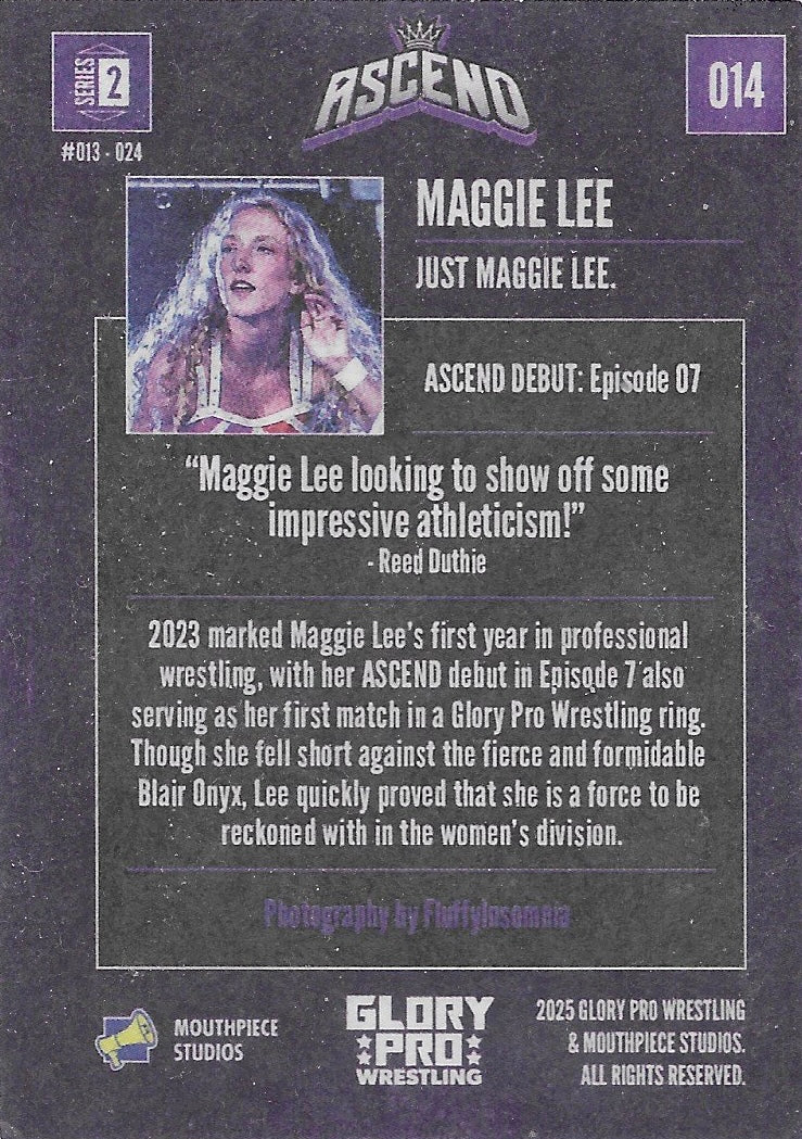 Maggie LEE – Just Maggie LEE.