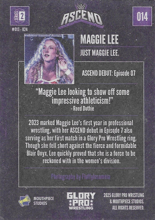Maggie LEE – Just Maggie LEE.