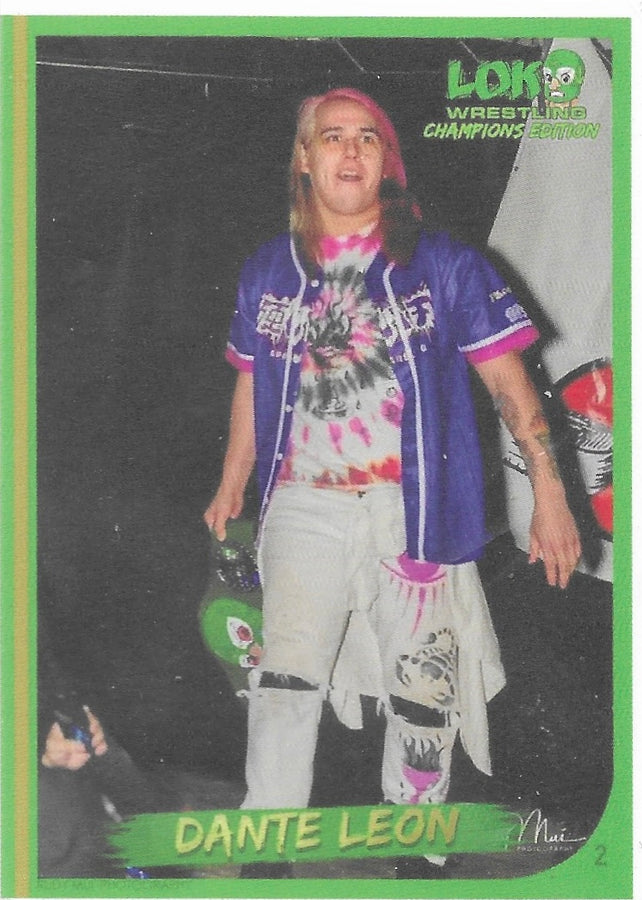 Dante Leon trading card PW Catalog
