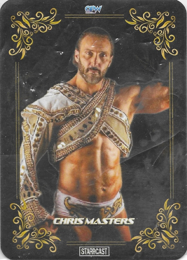 Chris Masters trading card PW Catalog