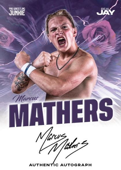 Marcus Mathers trading card PW Catalog