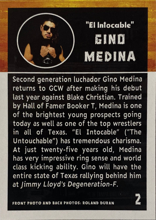 “El Intocable” Gino Medina