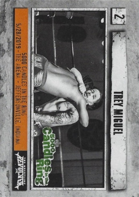 Trey Miguel trading card PW Catalog