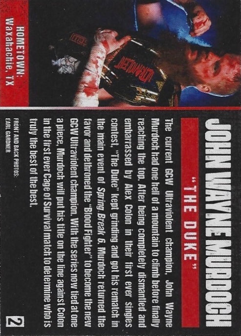 “The Duke” John Wayne Murdoch