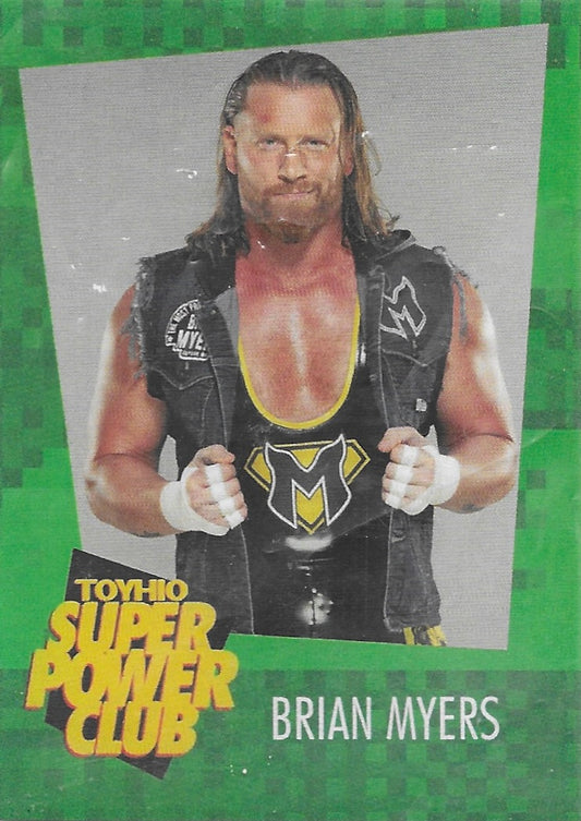 Brian Myers trading card PW Catalog