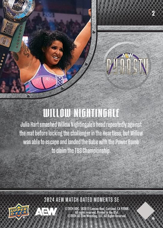 Willow Nightingale – Willow Nightingale Hits Julia Hart With the Doctor Bomb to Claim the TBS Championship - image 2