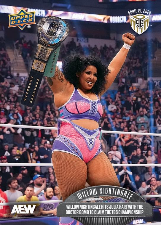 Willow Nightingale – Willow Nightingale Hits Julia Hart With the Doctor Bomb to Claim the TBS Championship