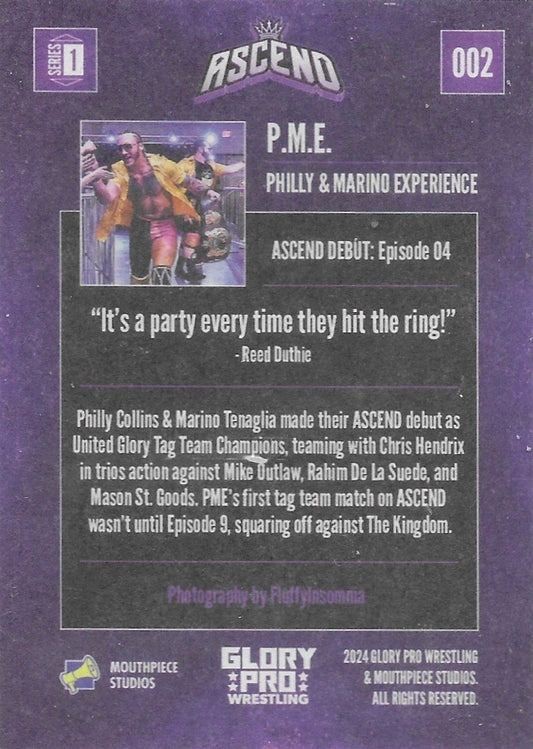 P.M.E. – Philly & Marino Experience