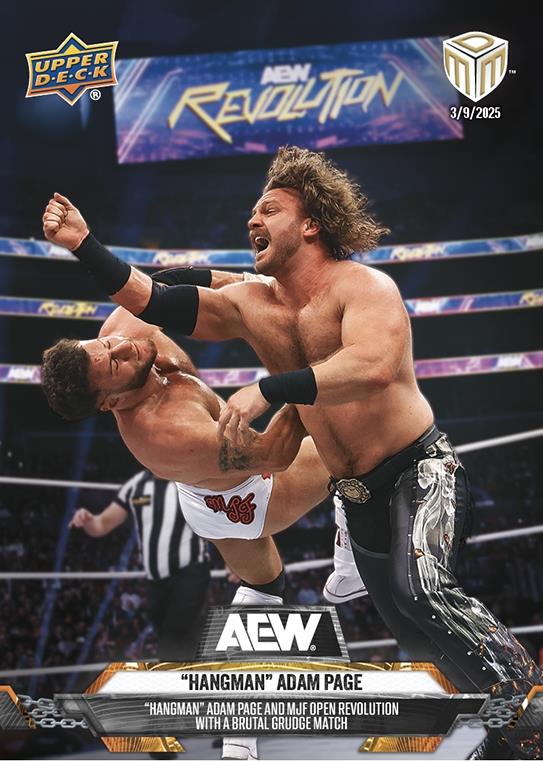 “Hangman” Adam Page – “Hangman” Adam Page and MJF Open Revolution With a Brutal Grudge Match