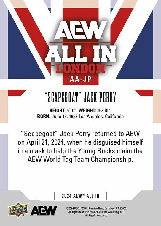 “Scapegoat” Jack Perry