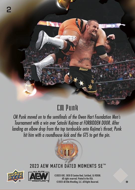 CM Punk – CM Punk Defeats Satoshi Kojima in Owen Hart Foundation Men’s Tournament Quarterfinals