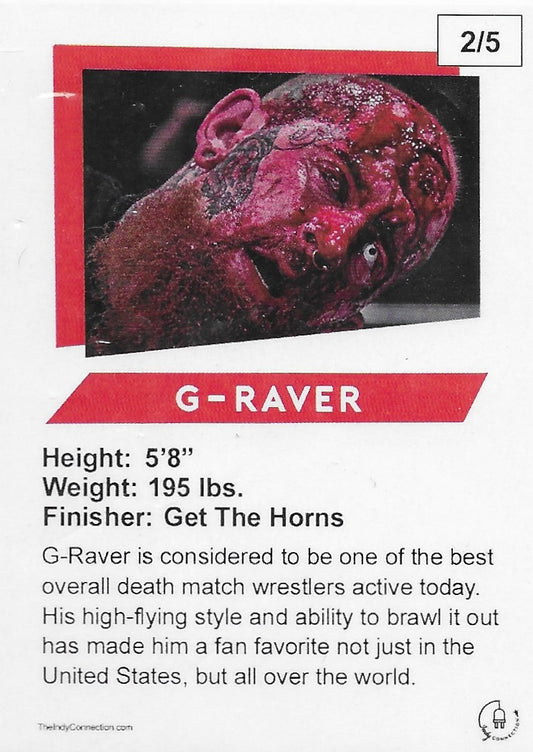G-Raver trading card PW Catalog