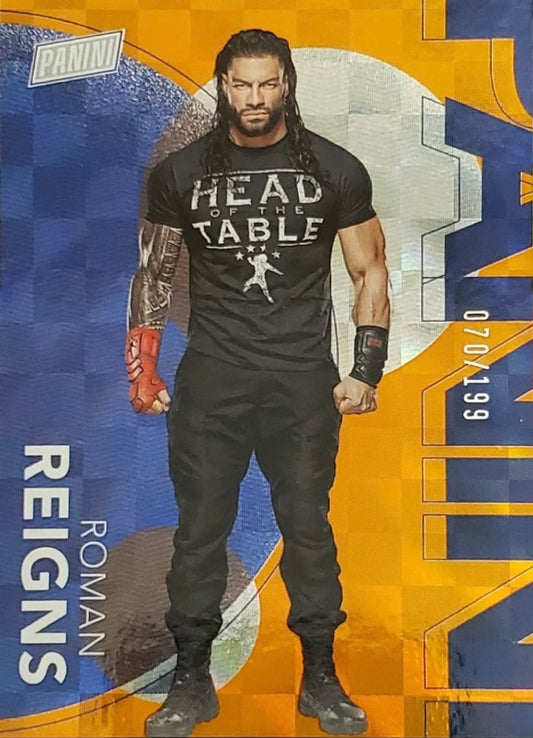 Roman Reigns trading card PW Catalog