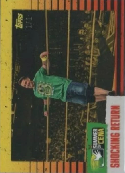 Money in the Bank 2021 – Shocking Return trading card PW Catalog