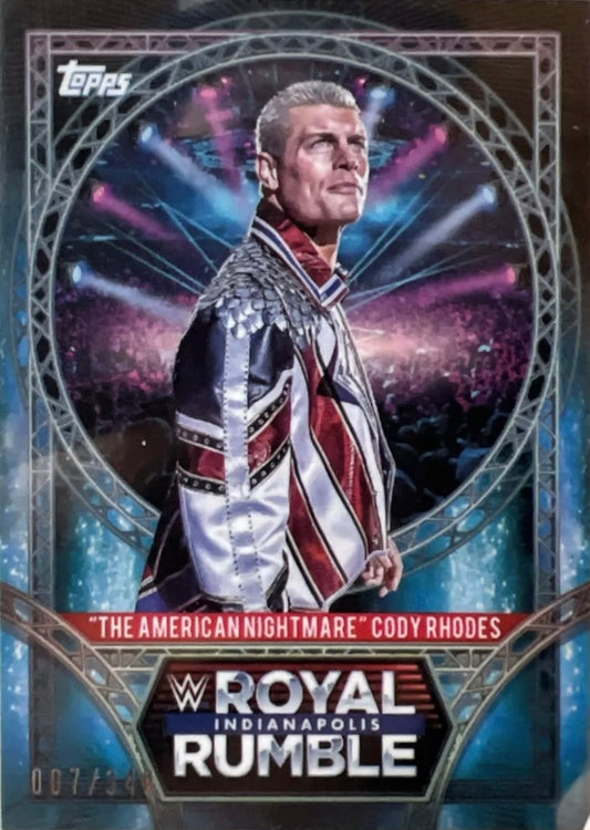 “The American Nightmare” Cody Rhodes trading card PW Catalog