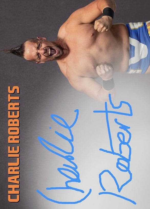 Charlie Roberts trading card PW Catalog