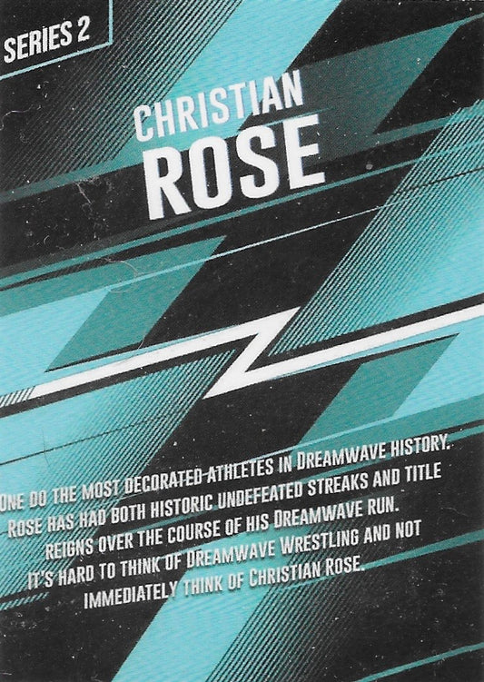 Christian Rose trading card PW Catalog