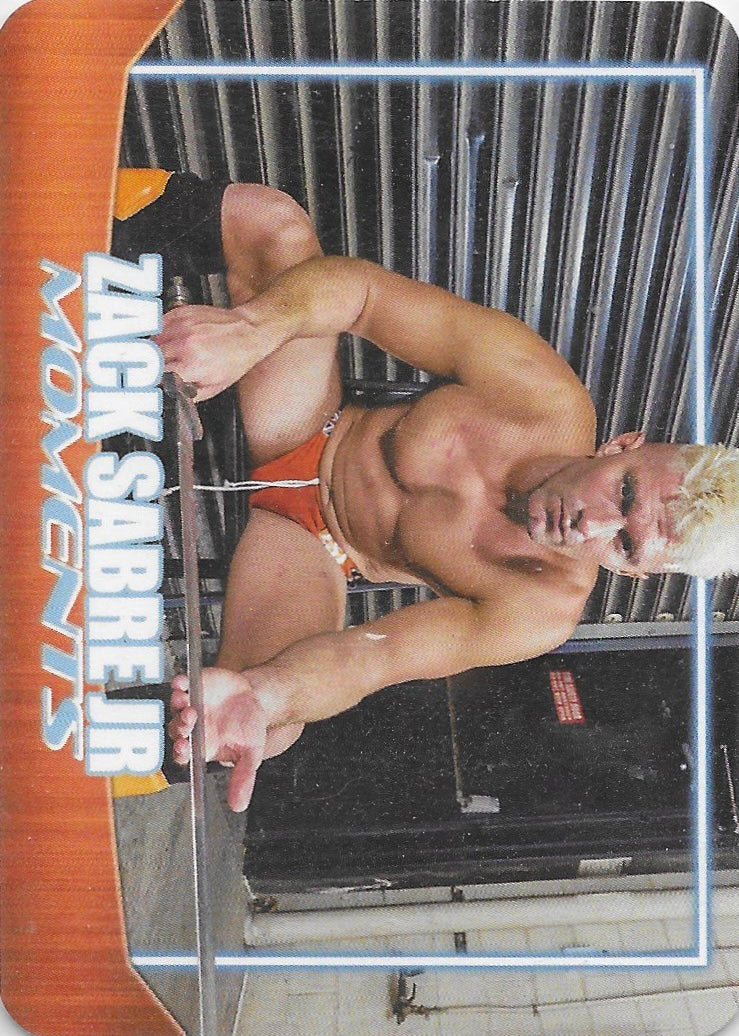 Zack Sabre JR trading card PW Catalog