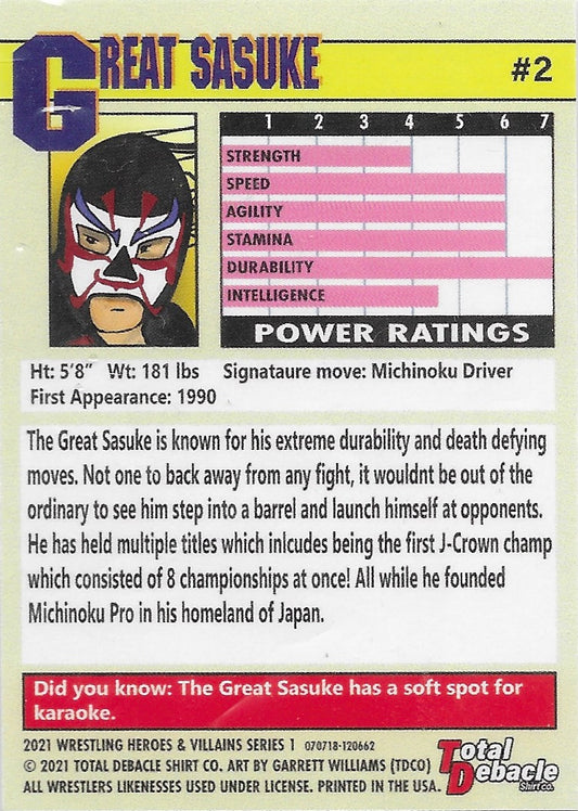 Great Sasuke trading card PW Catalog