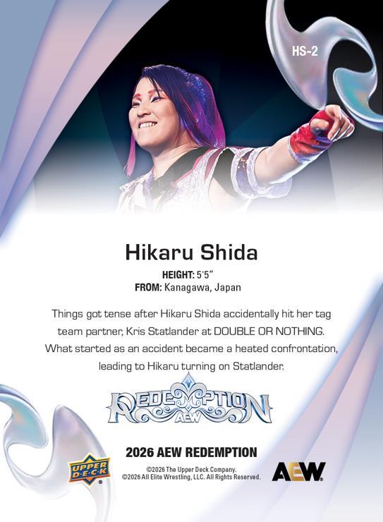 Hikaru Shida trading card PW Catalog