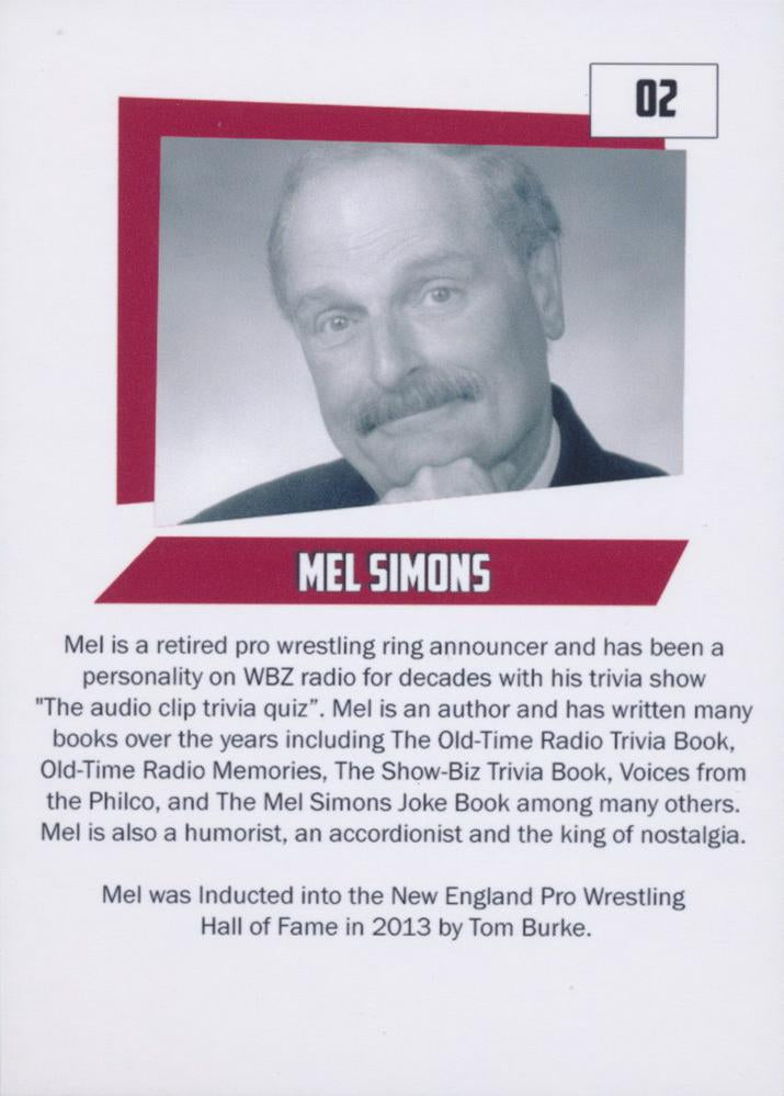 MEL Simons trading card PW Catalog